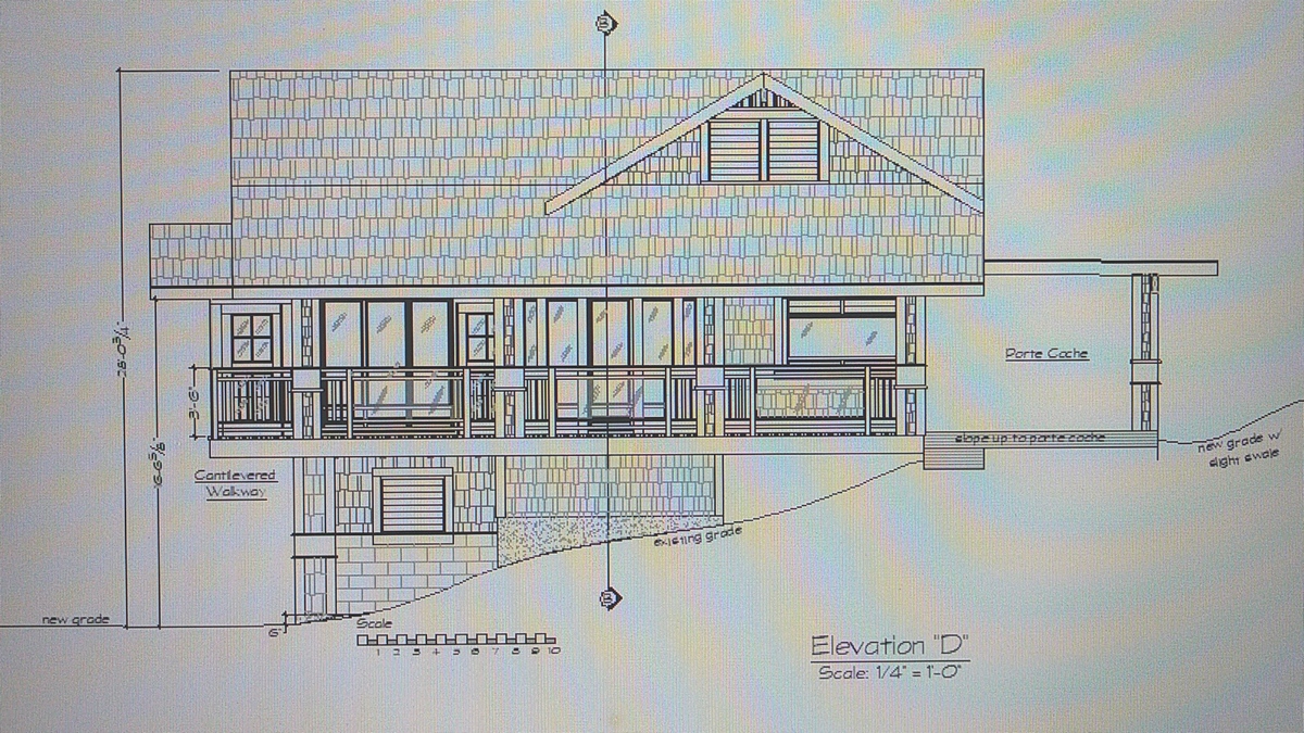 house plan side view