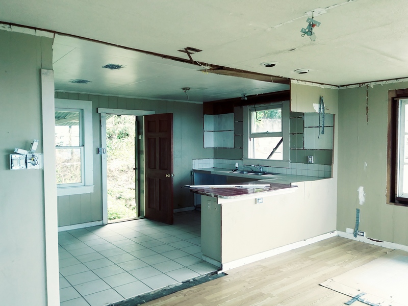 kitchen when we bought the house