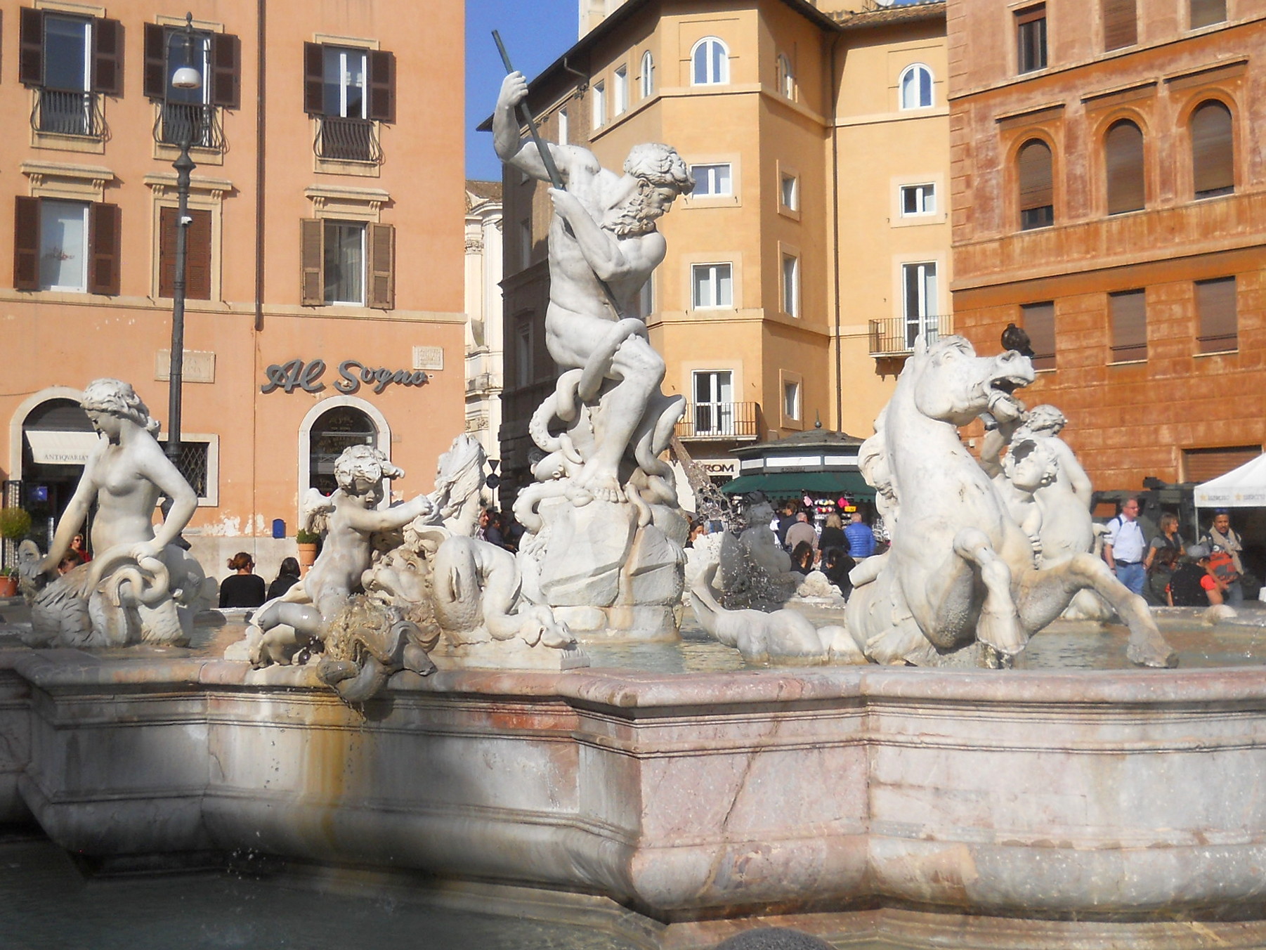 fountain in Piazza Navona