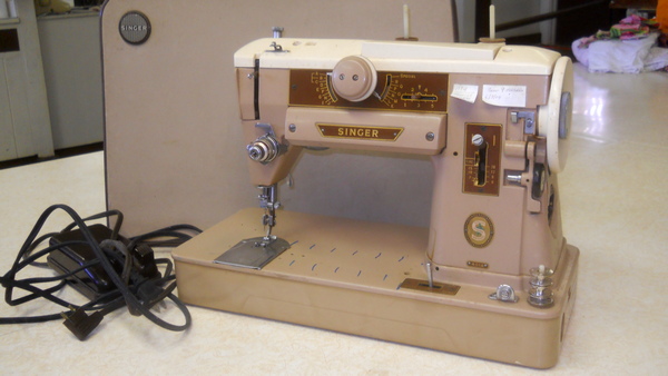 as found sewing machine