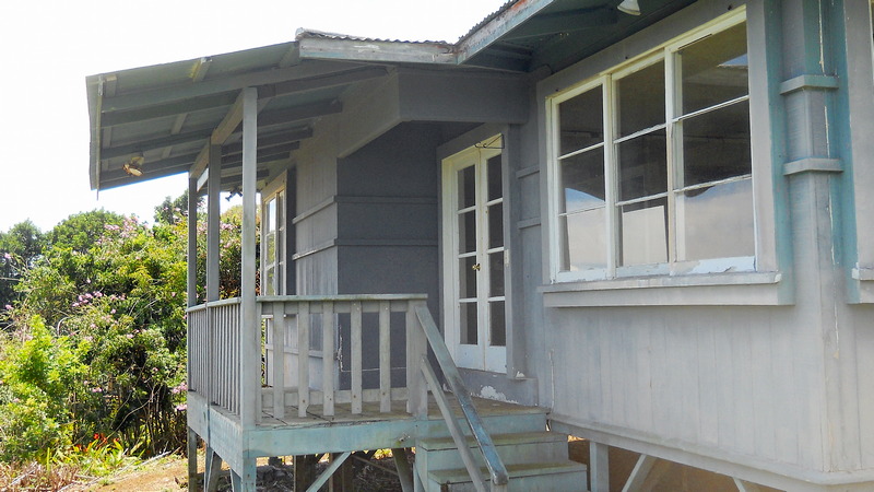 starting view of the front lanai